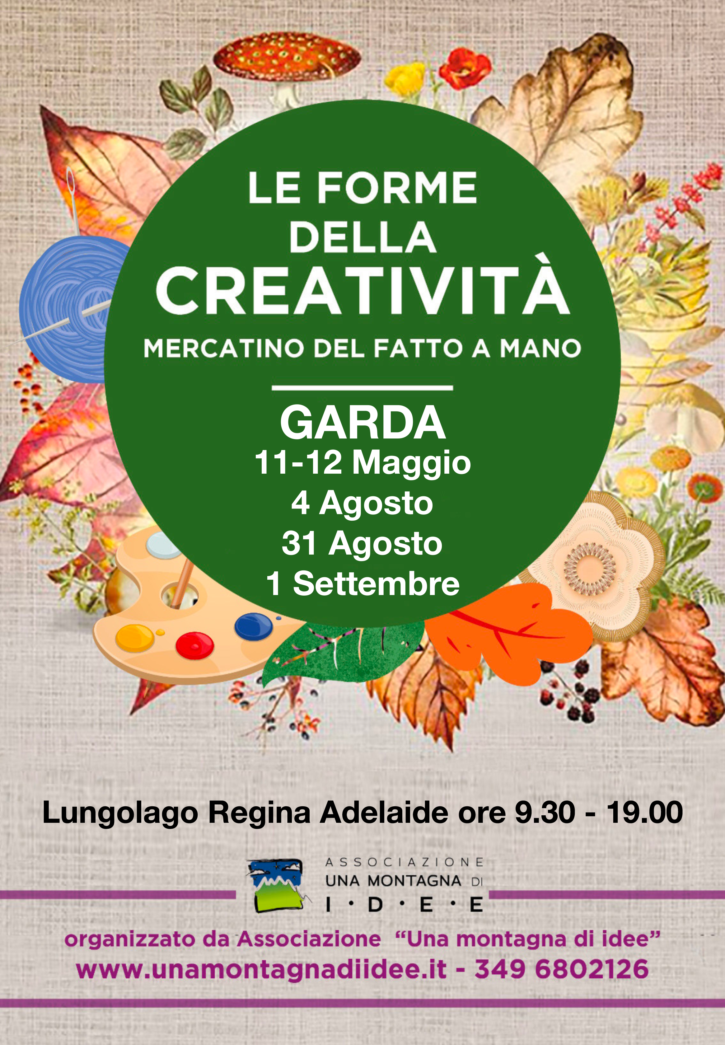 Le forme della creatività - mercatino del fatto a mano