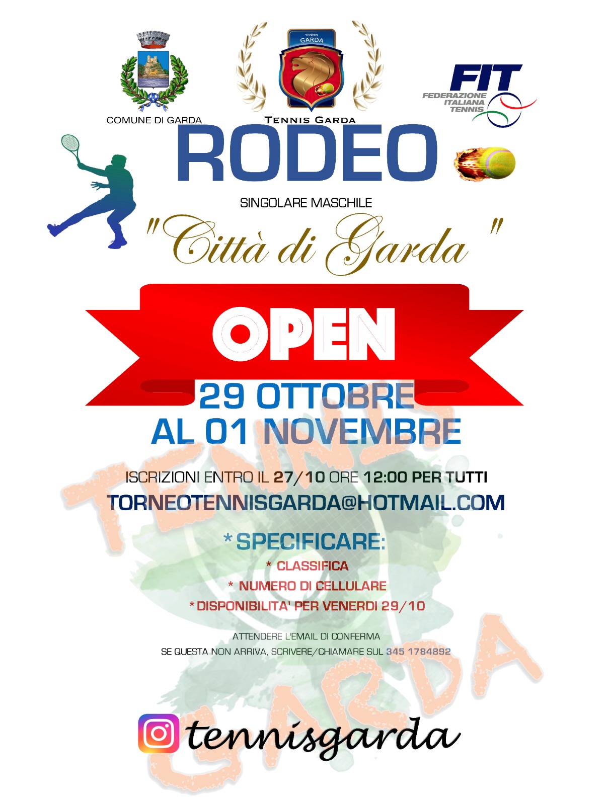 Torneo di Tennis "RODEO CITTA’ DI GARDA"